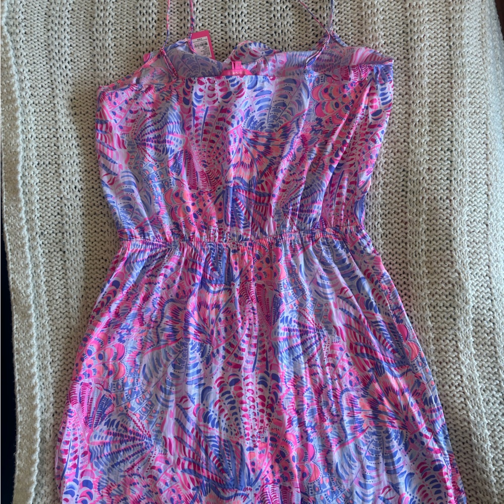 Lilly Pulitzer Pink and Blue Minidress